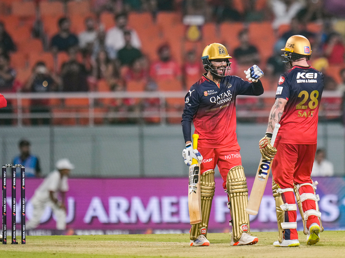 Royal Challengers Bengaluru And Punjab Kings IPL Qualifier 1 Match Photos15