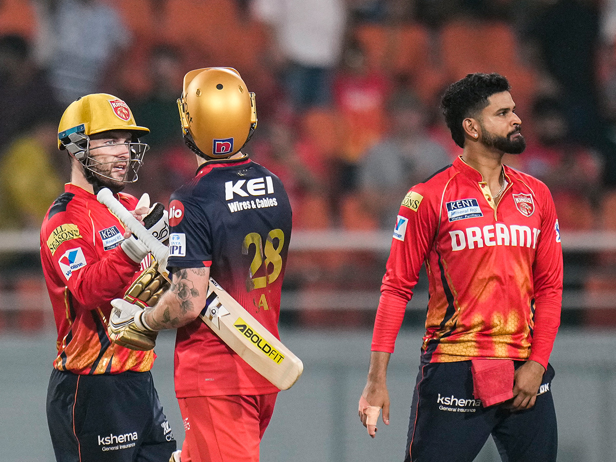 Royal Challengers Bengaluru And Punjab Kings IPL Qualifier 1 Match Photos16
