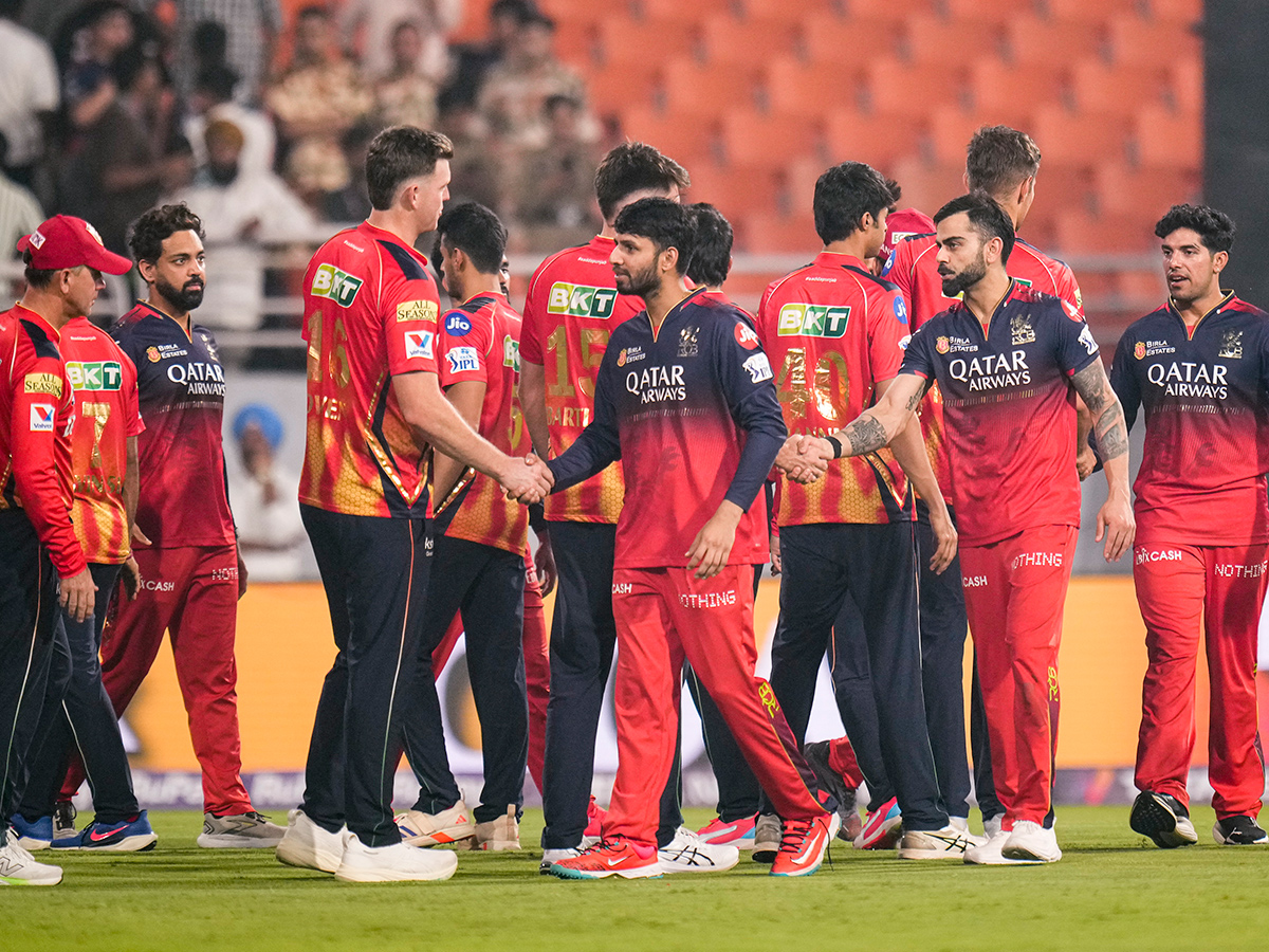 Royal Challengers Bengaluru And Punjab Kings IPL Qualifier 1 Match Photos18