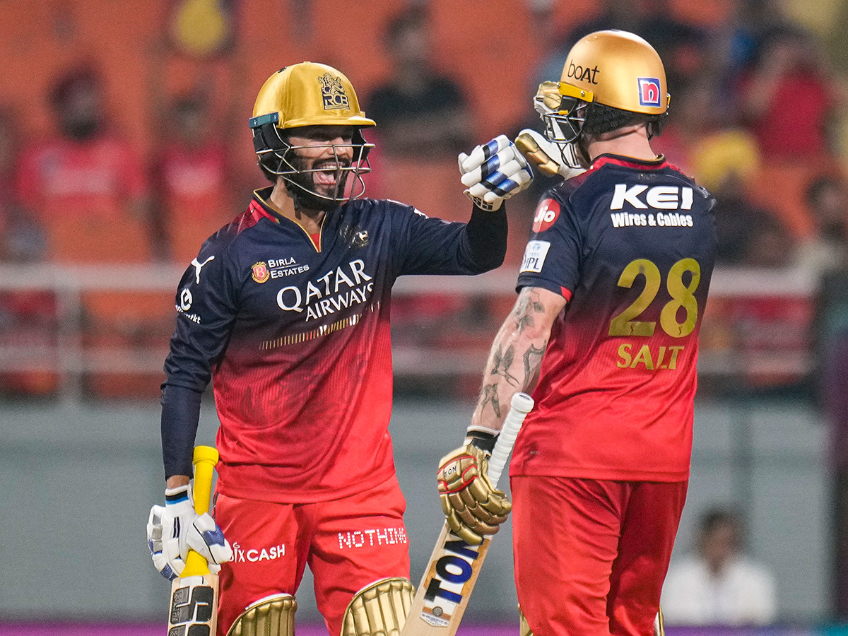 Royal Challengers Bengaluru And Punjab Kings IPL Qualifier 1 Match Photos21