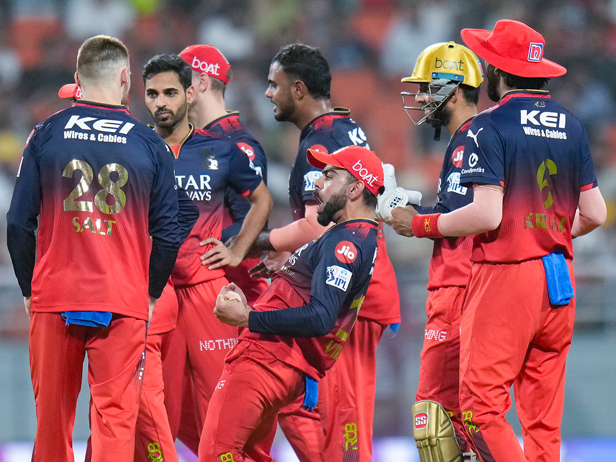 Royal Challengers Bengaluru And Punjab Kings IPL Qualifier 1 Match Photos8