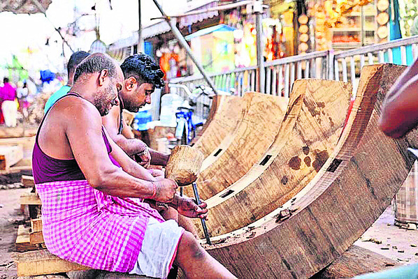 రథ చక్రాలు సిద్ధం 1