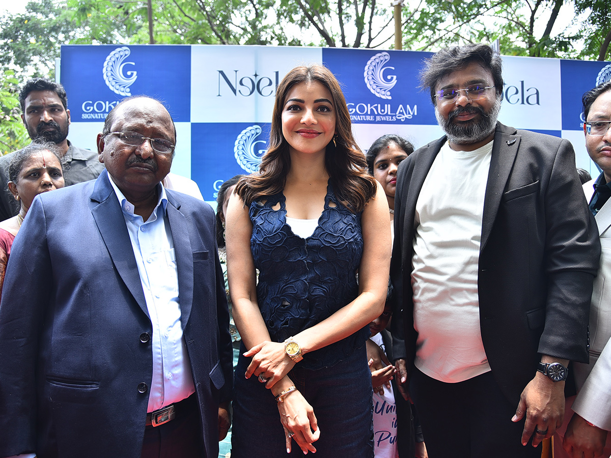 Actress Kajal Aggarwal At Kukatpally Photos10