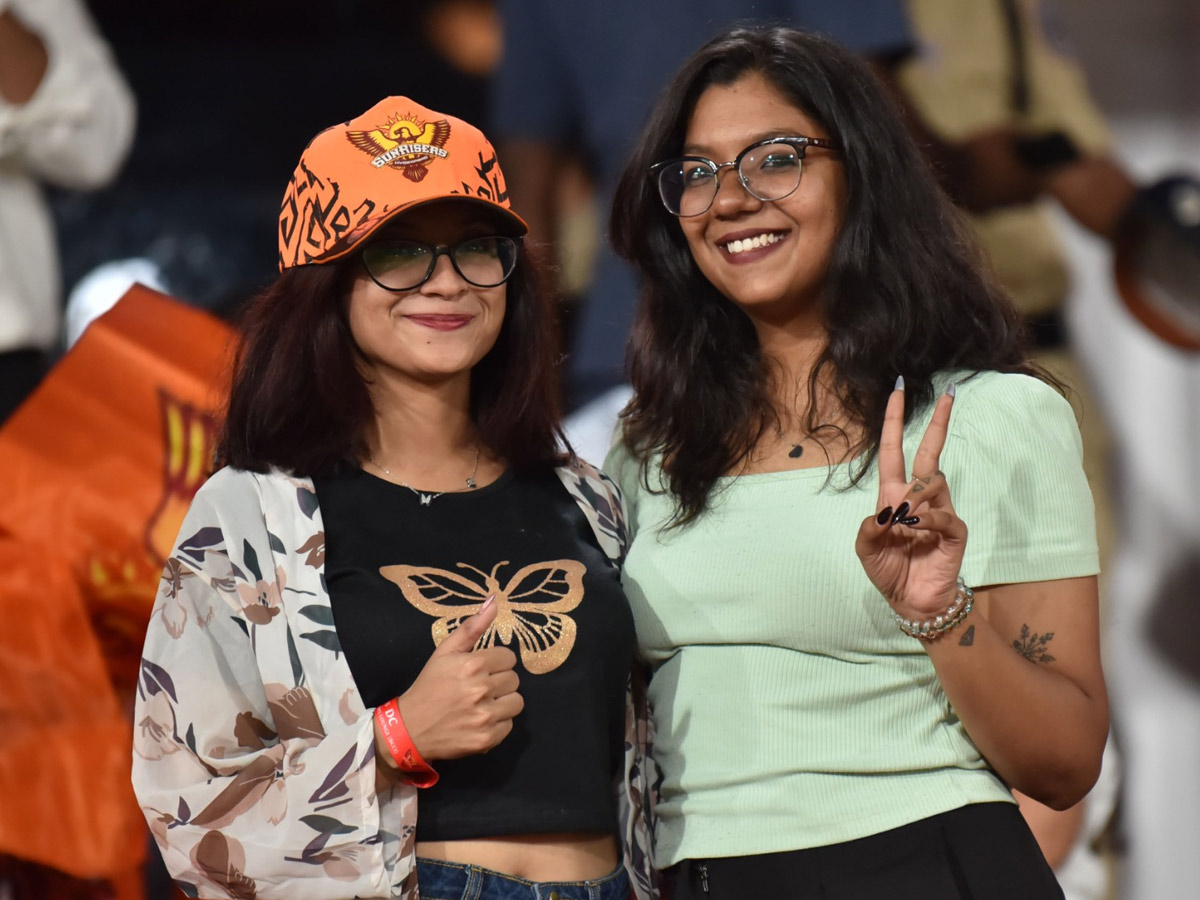 Celebrities In IPL Match At Hyderabad Uppal Cricket Stadium Photos17