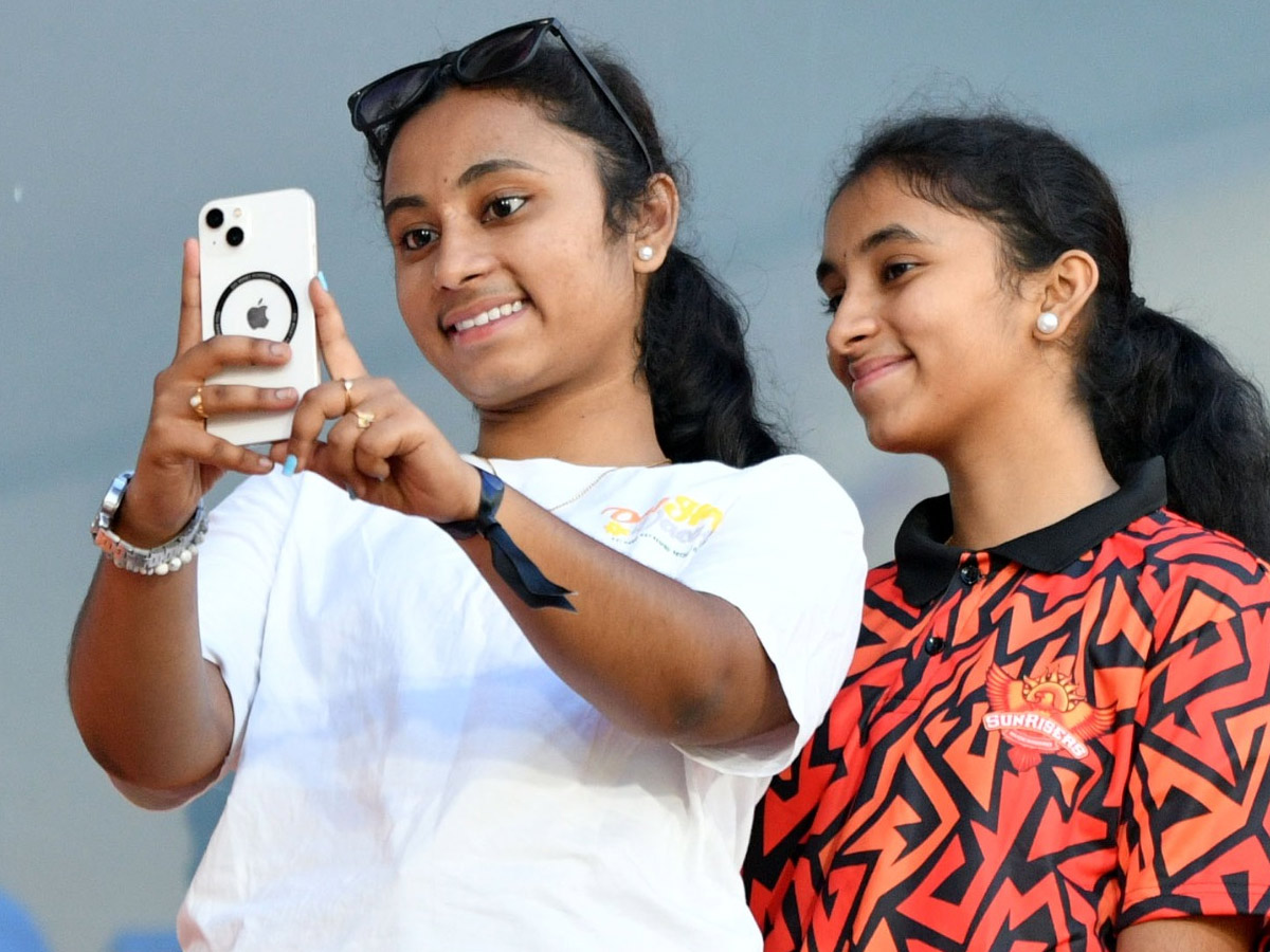 Celebrities In IPL Match At Hyderabad Uppal Cricket Stadium Photos20