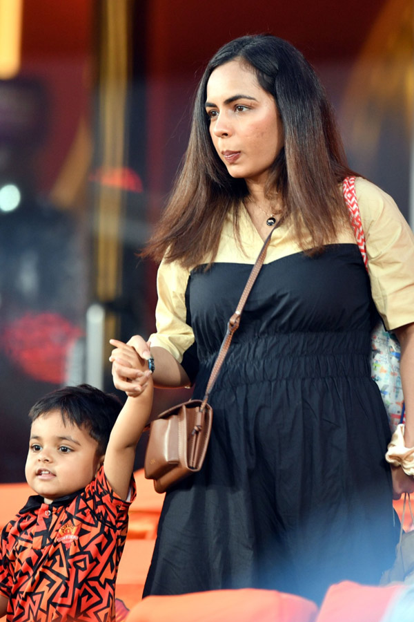 Celebrities In IPL Match At Hyderabad Uppal Cricket Stadium Photos21
