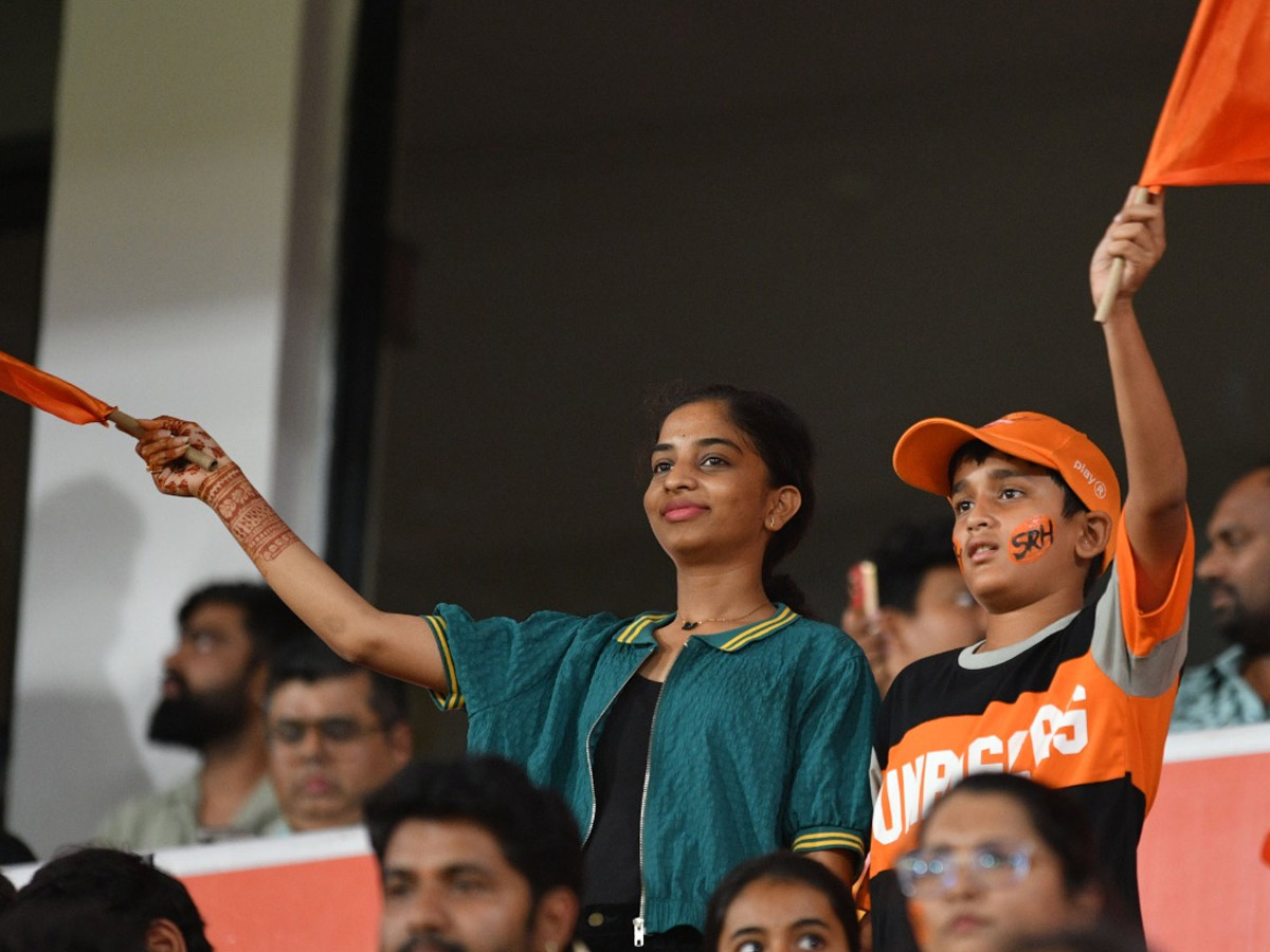 Celebrities In IPL Match At Hyderabad Uppal Cricket Stadium Photos25