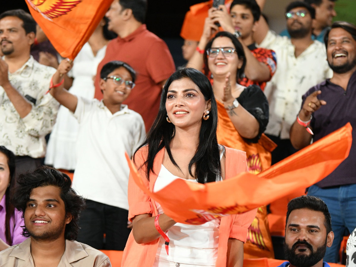 Celebrities In IPL Match At Hyderabad Uppal Cricket Stadium Photos5