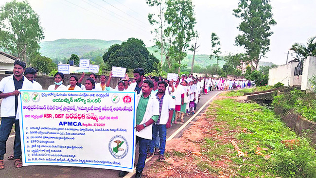 స్తంభించిన వైద్యసేవలు2