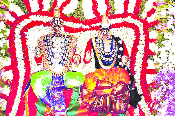 కల్యాణ వేదిక ముస్తాబు
2