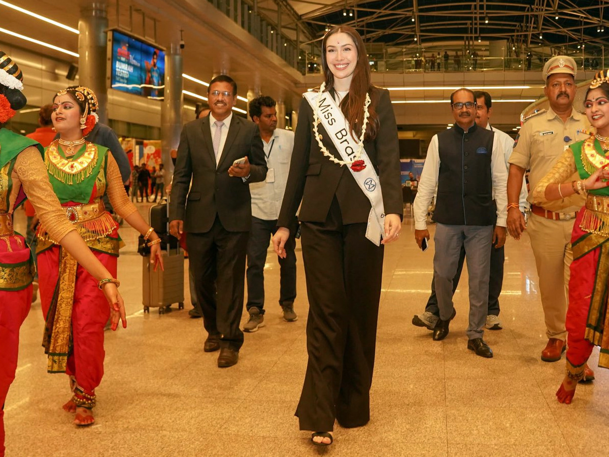 The beauty queens of the world have come to Hyderabad city to participate in the Miss World 2025 beauty pageant.12