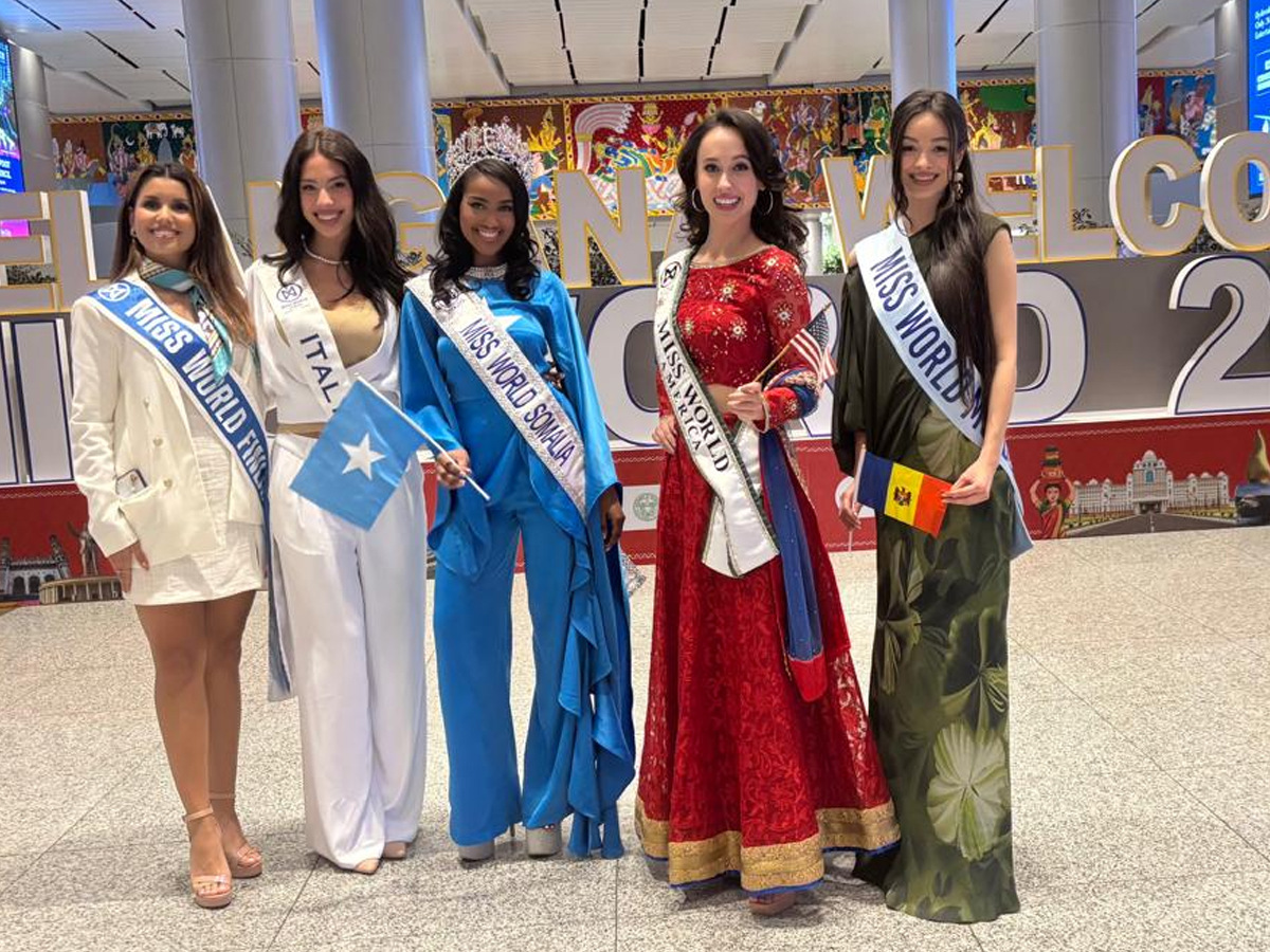 The beauty queens of the world have come to Hyderabad city to participate in the Miss World 2025 beauty pageant.4
