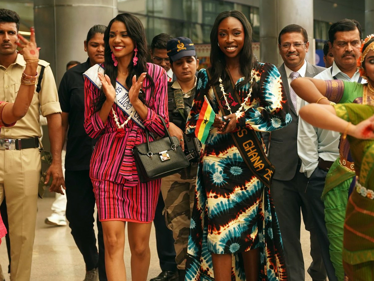 The beauty queens of the world have come to Hyderabad city to participate in the Miss World 2025 beauty pageant.9