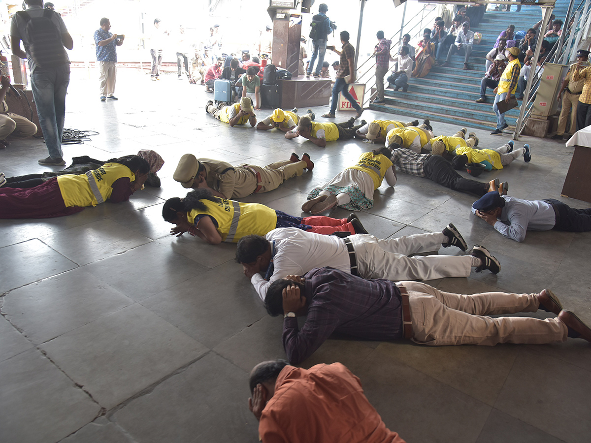 Mock Drill at Hyderabad Photos1