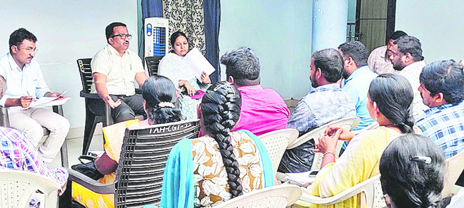 భూ సమస్యలకుసత్వర పరిష్కారం
1