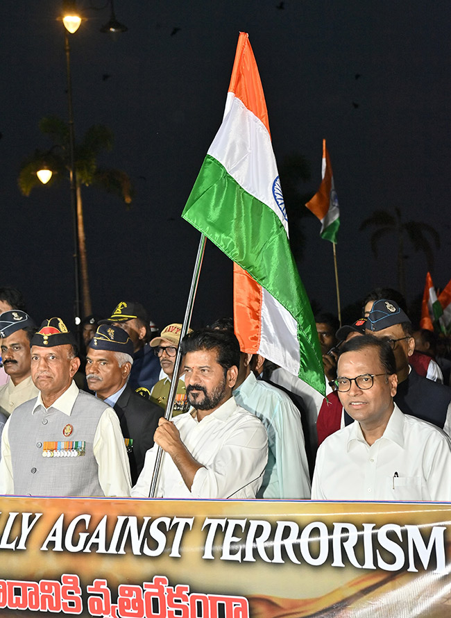 CM Revanth Reddy Participated in Rally Hyderabad8