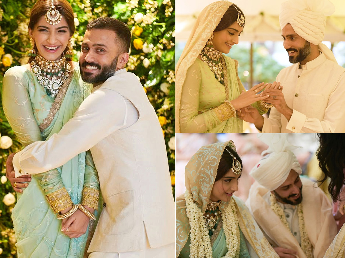 Sonam Kapoor shares unseen wedding pics with husband Anand Ahuja on 7th Anniversary Photos1