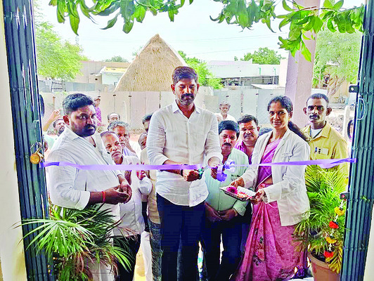 ఆయుర్వేద ఆస్పత్రి ప్రారంభం 1