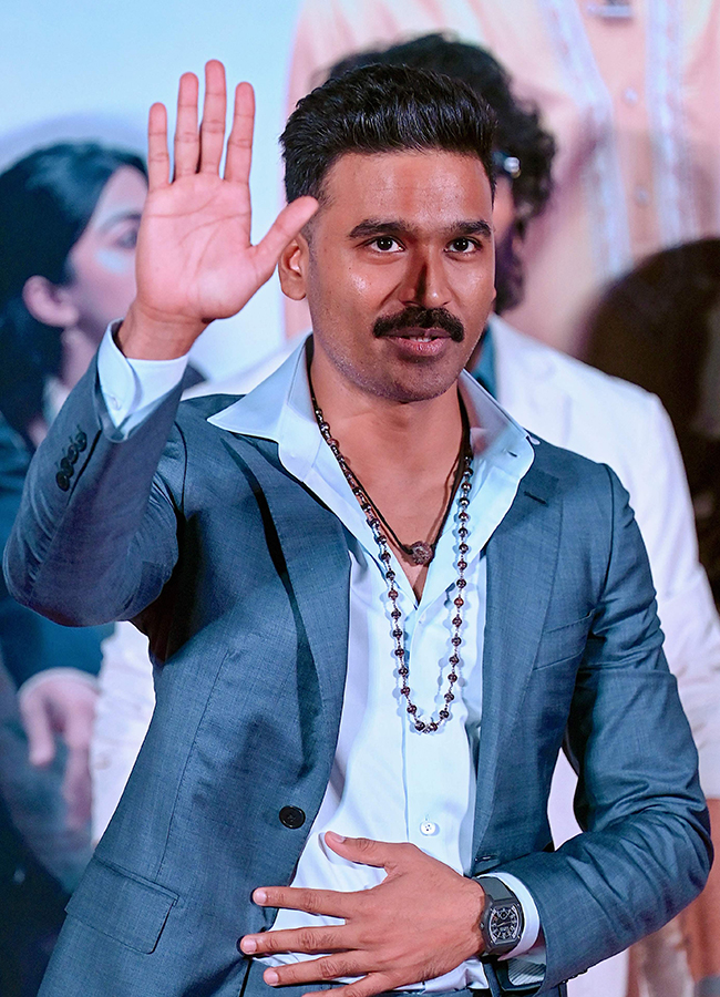 Actor Nagarjuna during the music launch of the upcoming film Kuberaa12