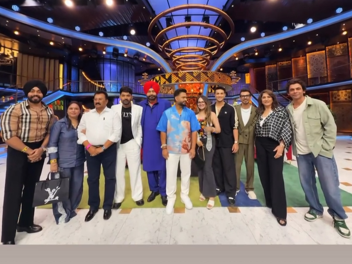 Abhishek Sharma, Rishabh Pant and Chahal shoot for New Episode with Sidhu Photos15