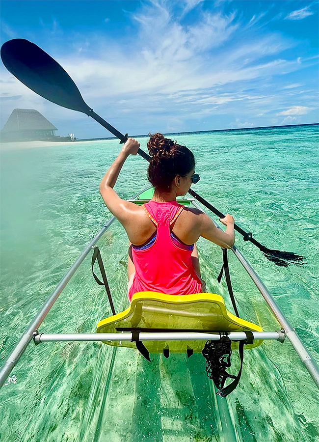 Keerthy Suresh Maldives Diaries with hubby Antony Thattil Photos15