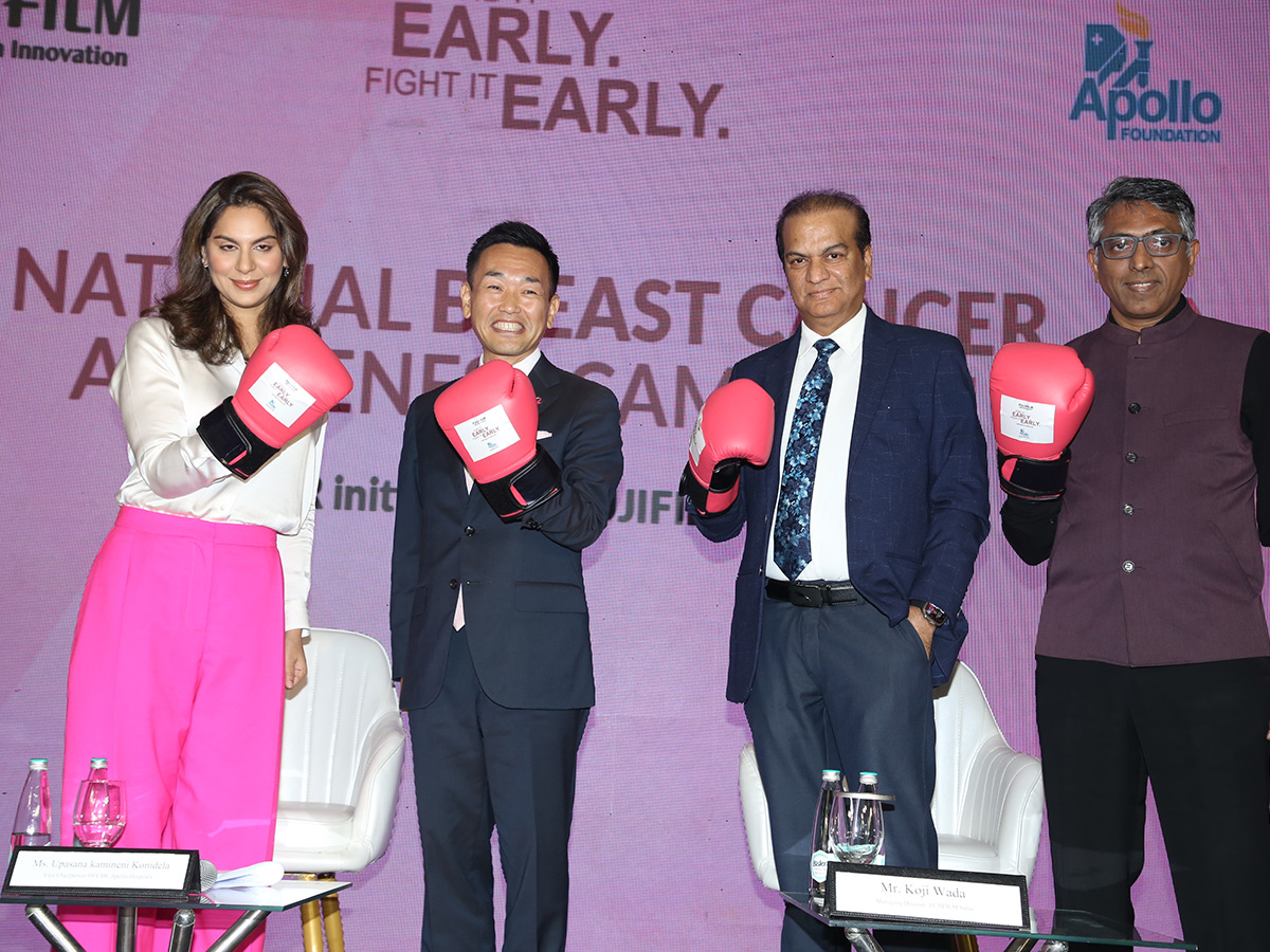 Upasana Kamineni Breast Cancer Awareness Event in Hyderabad16