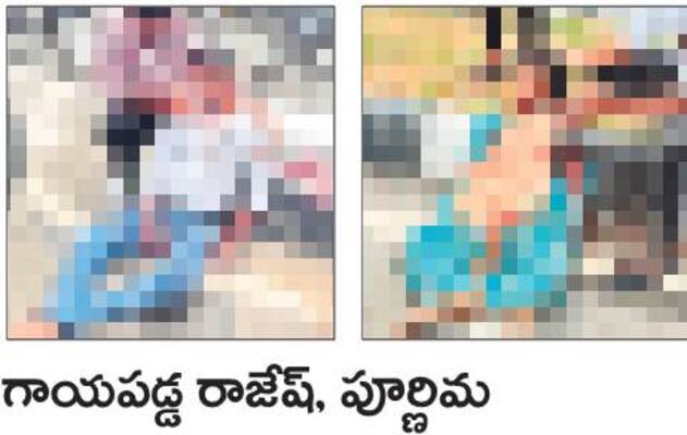 ద్విచక్ర వాహనాన్ని ఢీకొట్టిన లారీ 
1