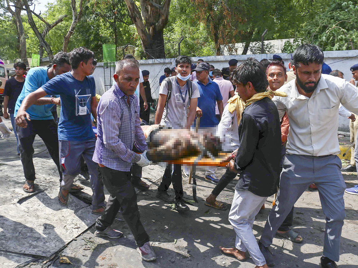 Air India Ahmedabad-London flight crashes near airport in Meghani area Photos15