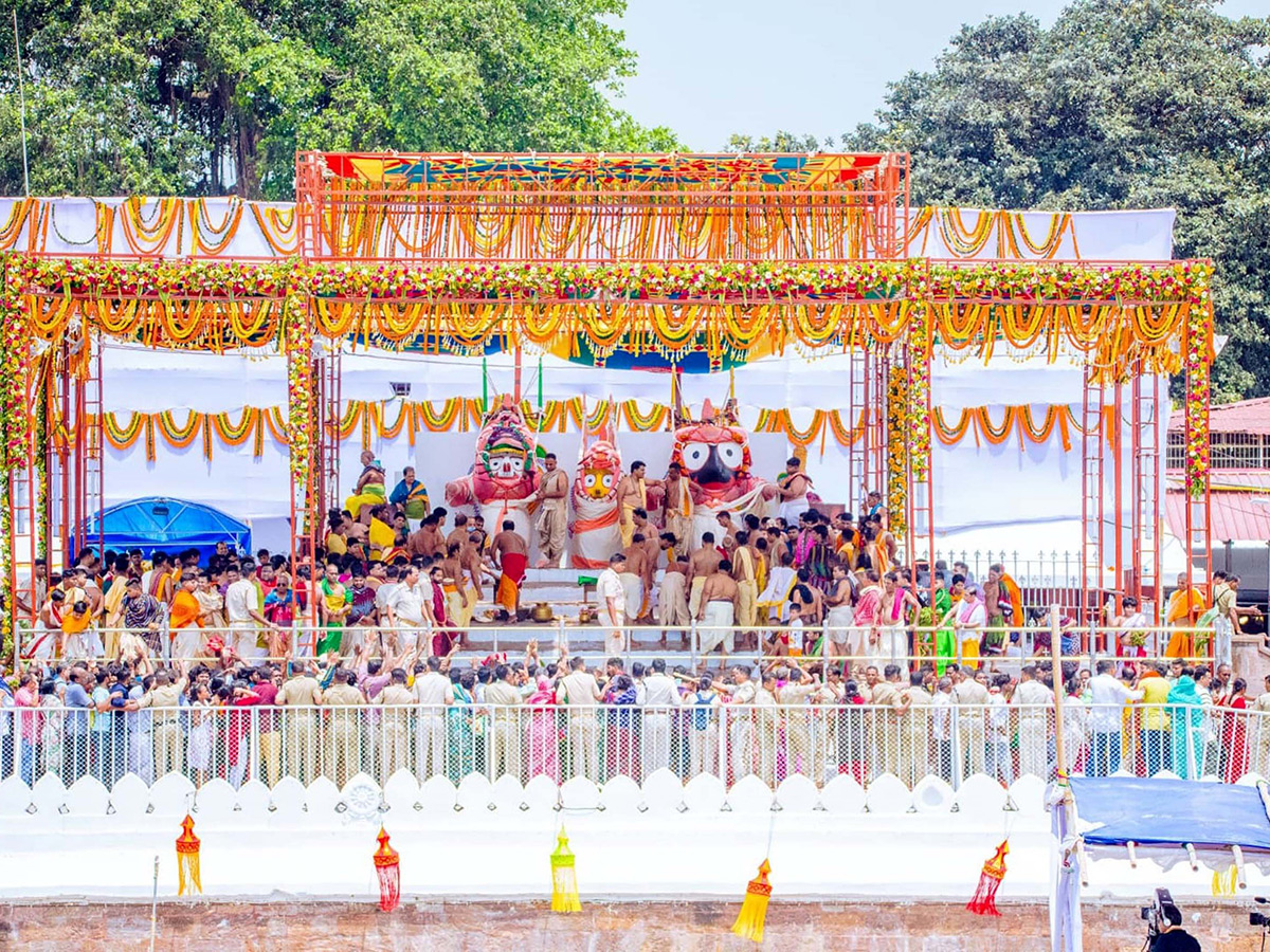 Snana Yatra Begins at Puri of Lord Jagannath Photos8