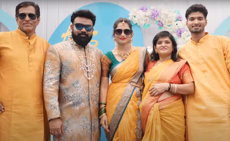 BiggBoss Subhasree haldi function Photos10