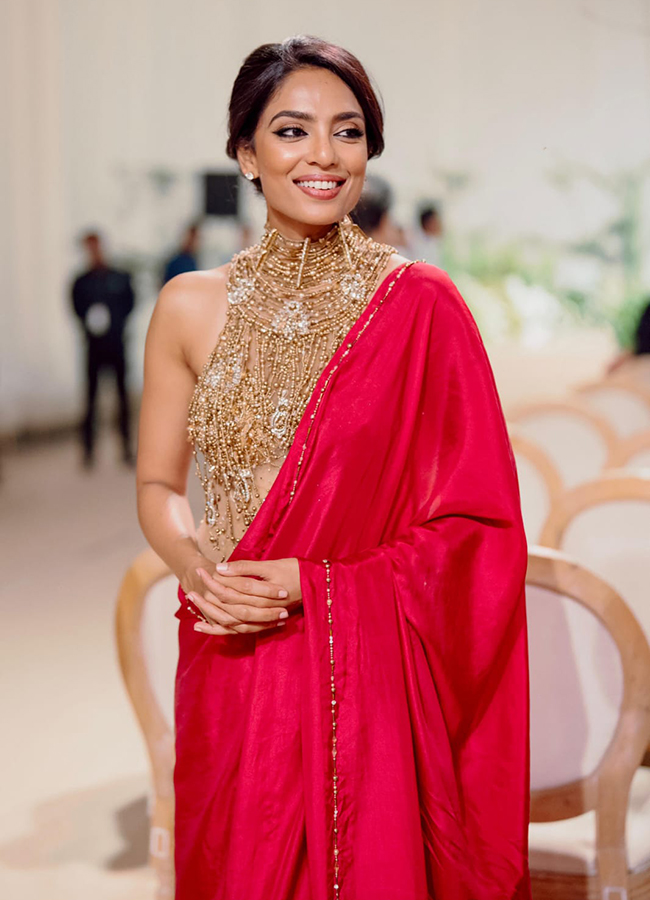 Sobhita Dhulipala and Naga Chaitanya stuns at Akhil-Zainab reception3