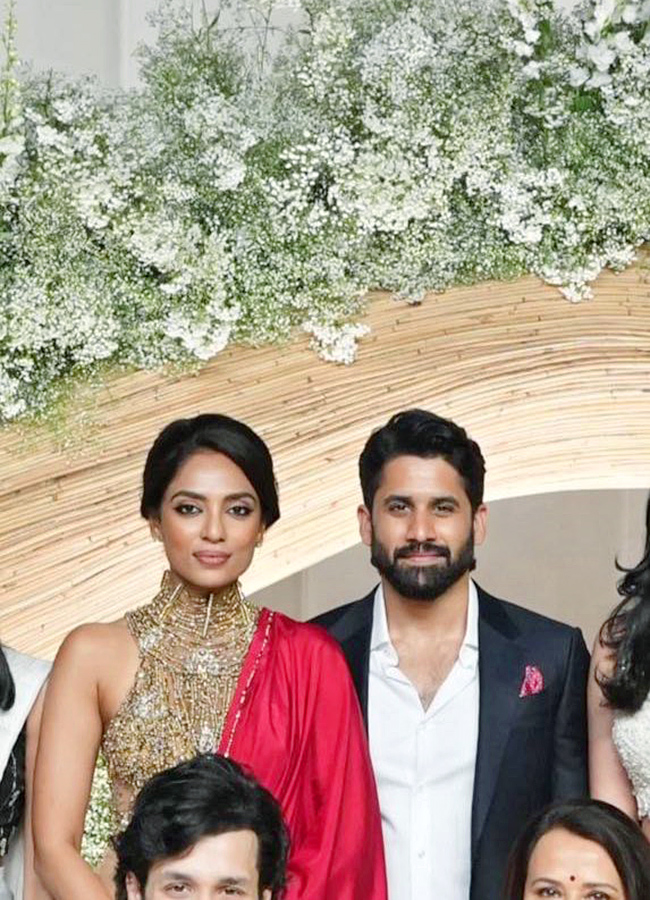 Sobhita Dhulipala and Naga Chaitanya stuns at Akhil-Zainab reception8