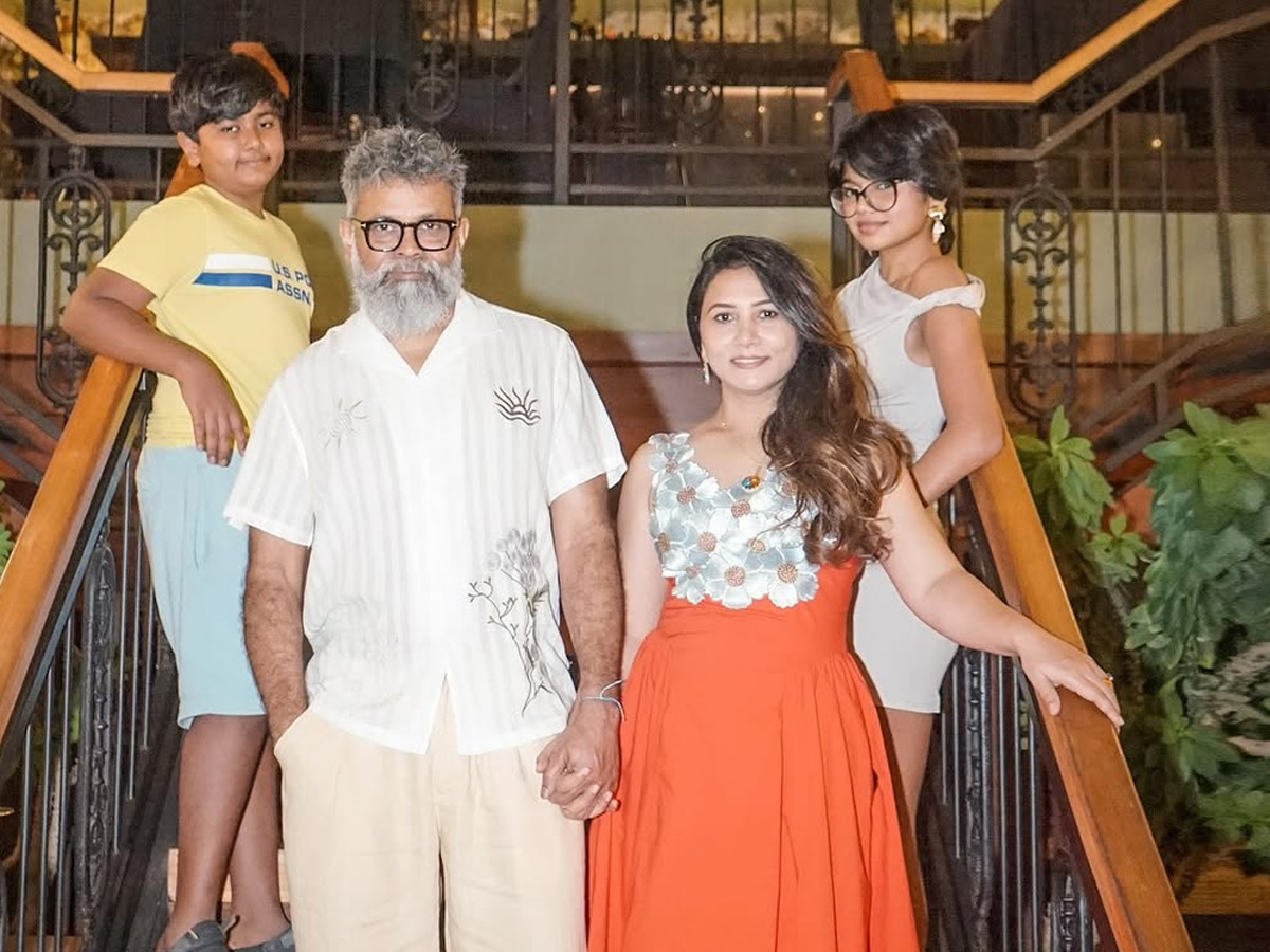 Director Sukumar And His wife Thabitha celebrating Their 16th wedding Anniversary Photos10