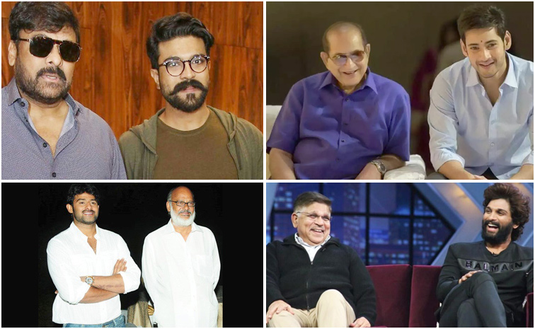 Fathers Day Tollywood Telugu Actors With Their Fathers Beautiful Photos1