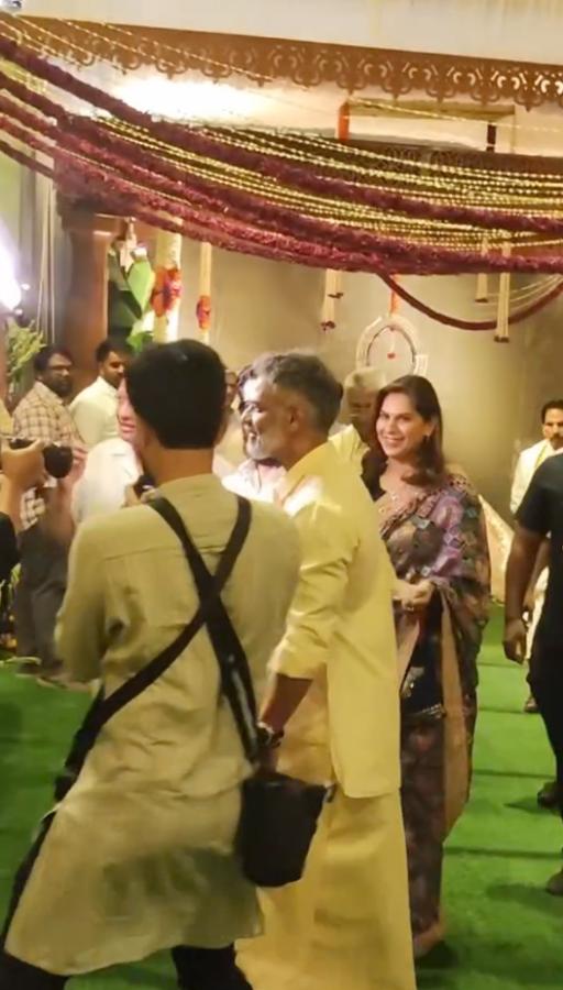 Global Star Ram Charan With Stylish Looks Spotted At Private Wedding Photos8