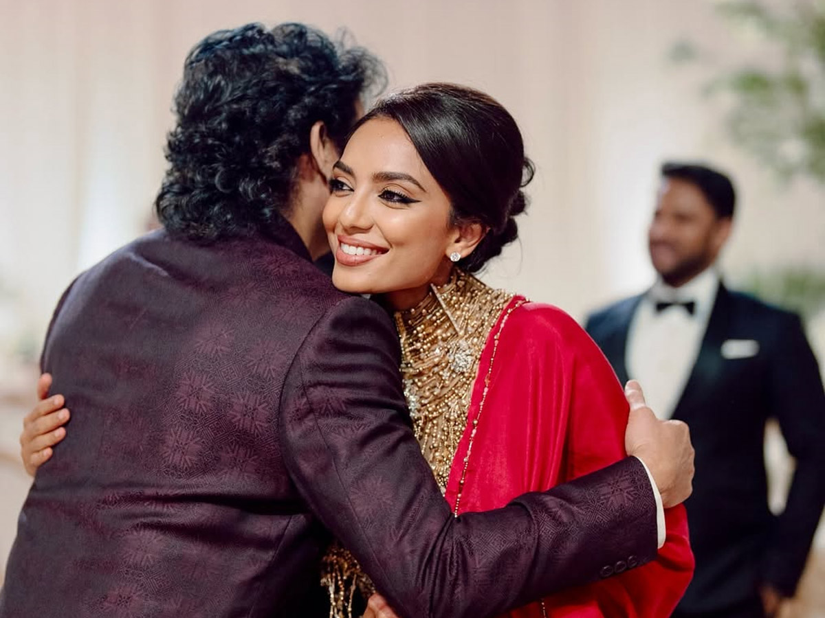 Sobhita Dhulipala shares A heartwarming moment with father-in-law Nagarjuna Akkineni at Akhil wedding Photos2