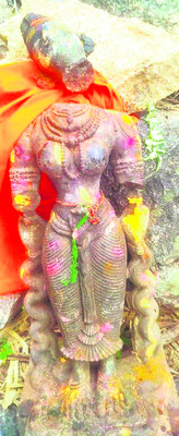 లక్ష్మీనరసింహస్వామి ఆలయంలో తవ్వకాలు1