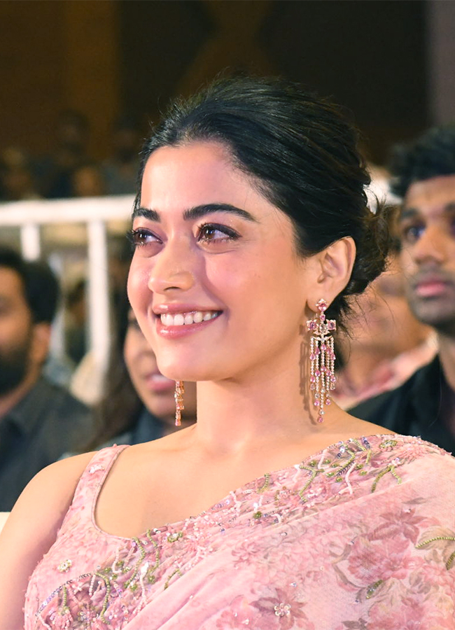 Actress Rashmika Mandanna Cute looks Kubera Movie Event13