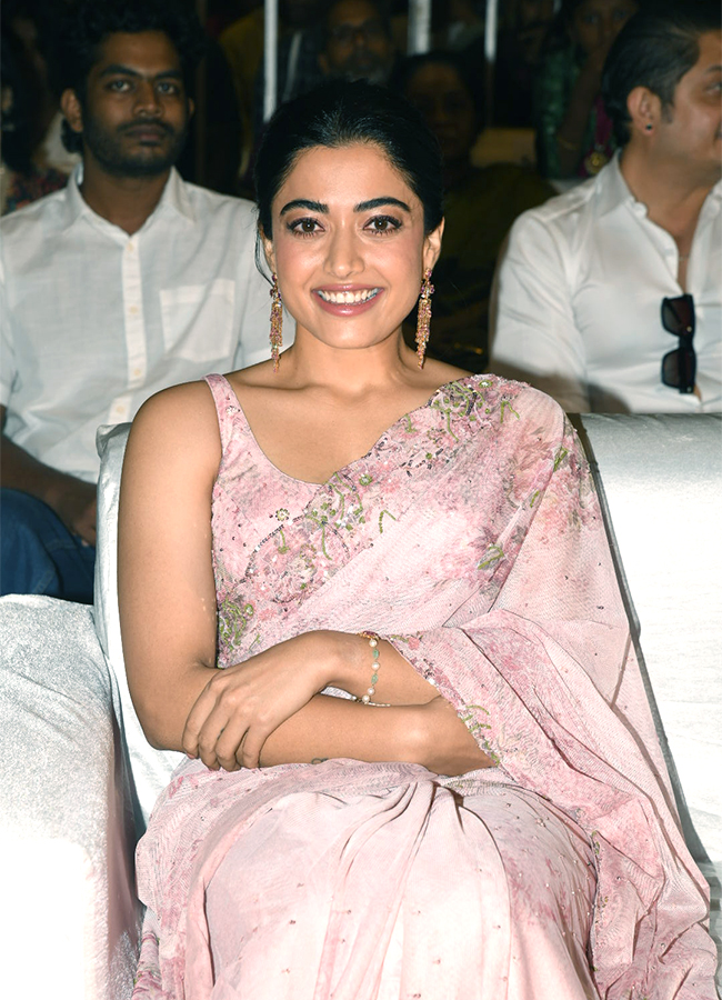 Actress Rashmika Mandanna Cute looks Kubera Movie Event4