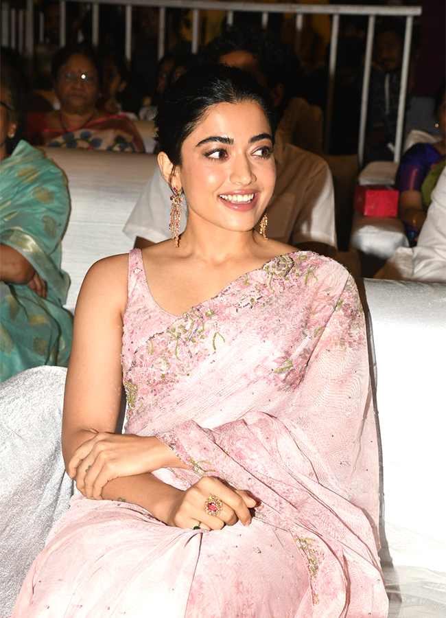 Actress Rashmika Mandanna Cute looks Kubera Movie Event6