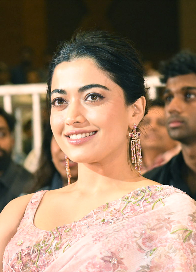 Actress Rashmika Mandanna Cute looks Kubera Movie Event8