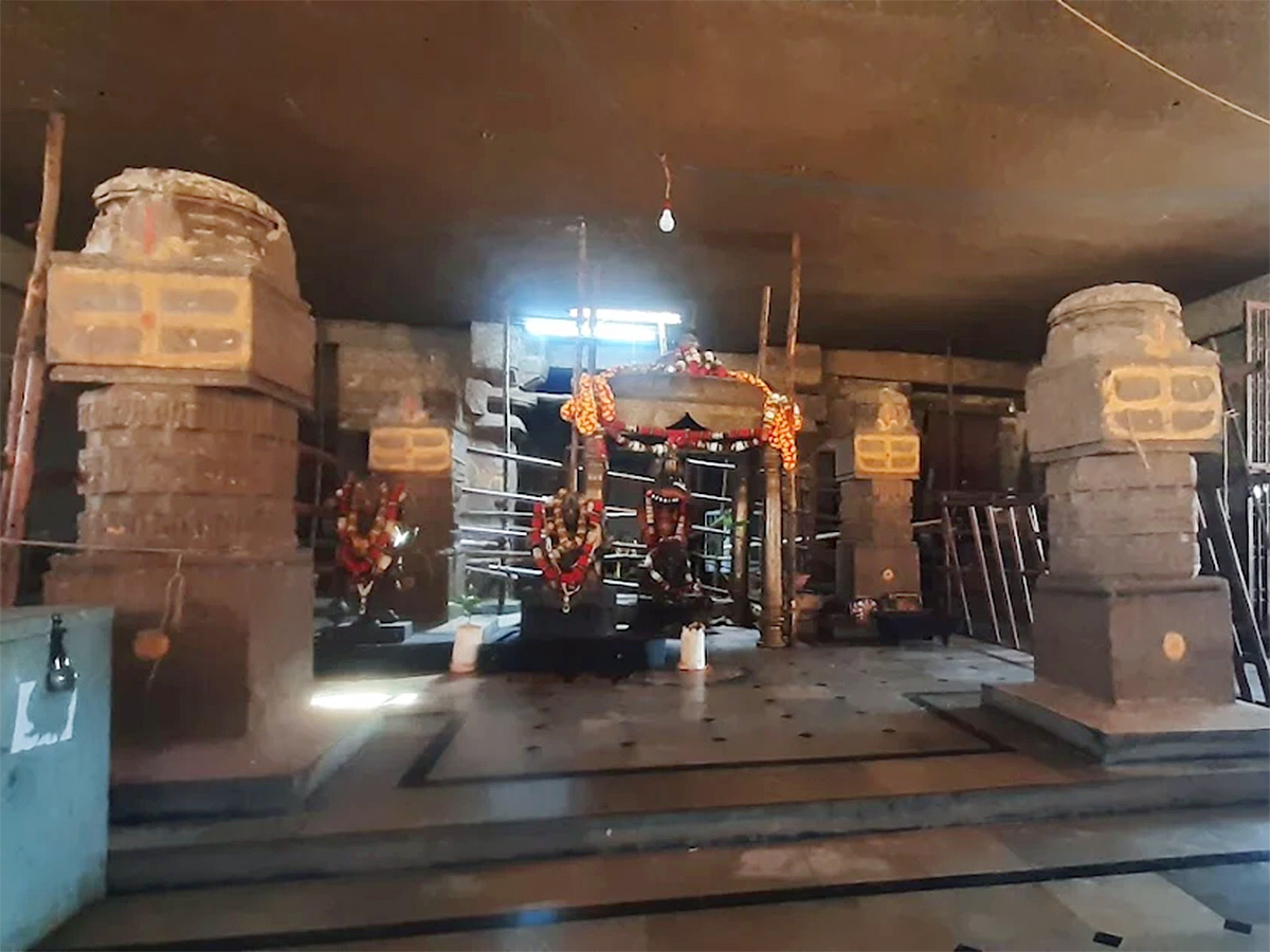 Sangameswara temple is a Hindu temple in the Nandyal district11