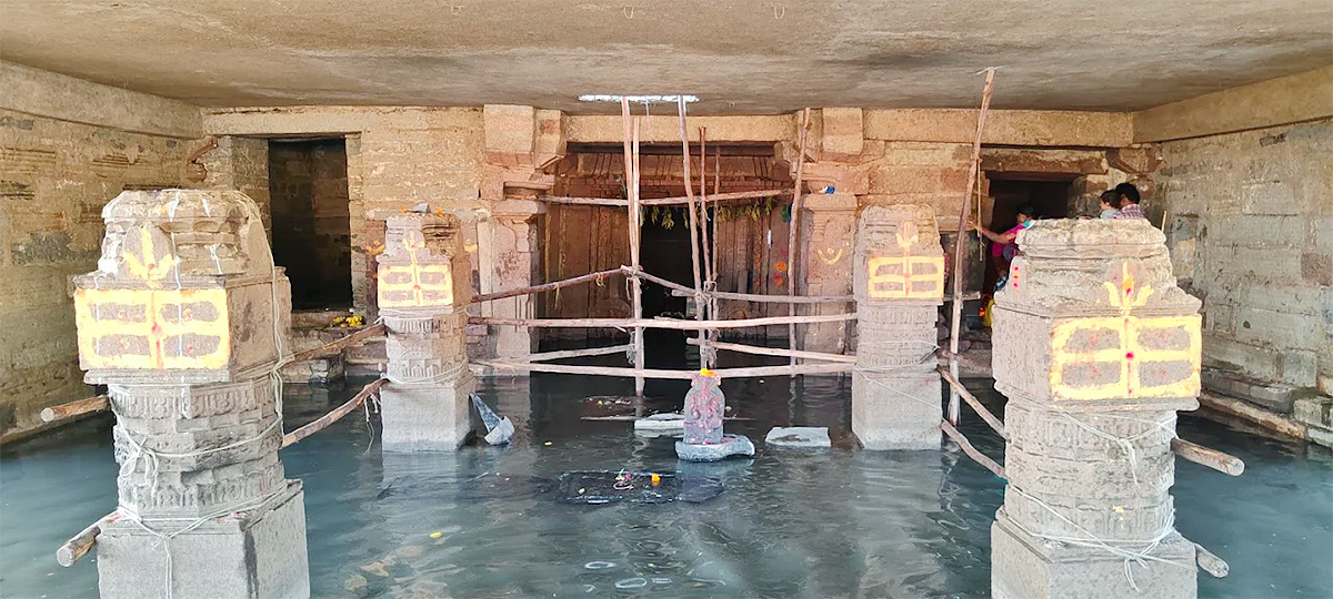 Sangameswara temple is a Hindu temple in the Nandyal district17