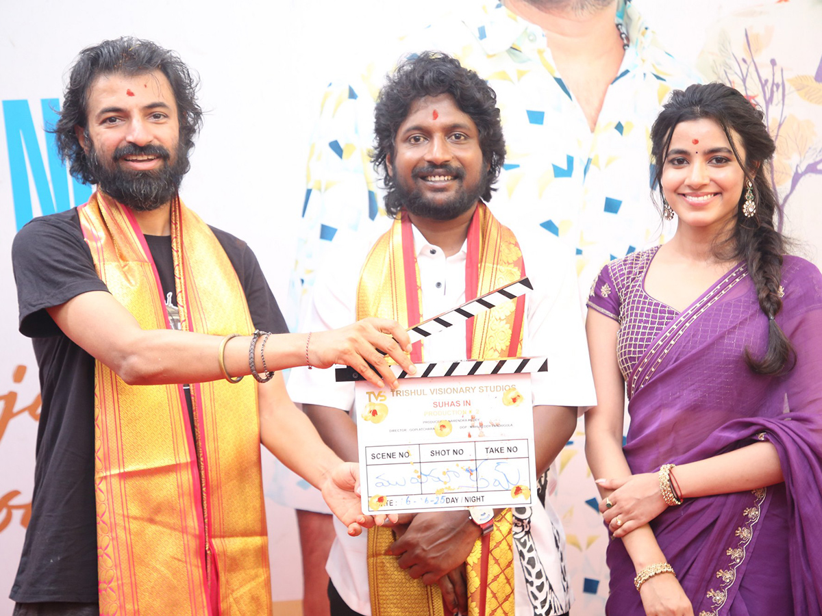 Suhas New Film Launched Grandly Today Photos16