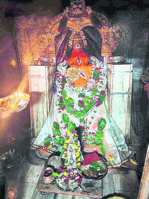 కొండగట్టు అంజన్నకు జ్యేష్టాభిషేకం1