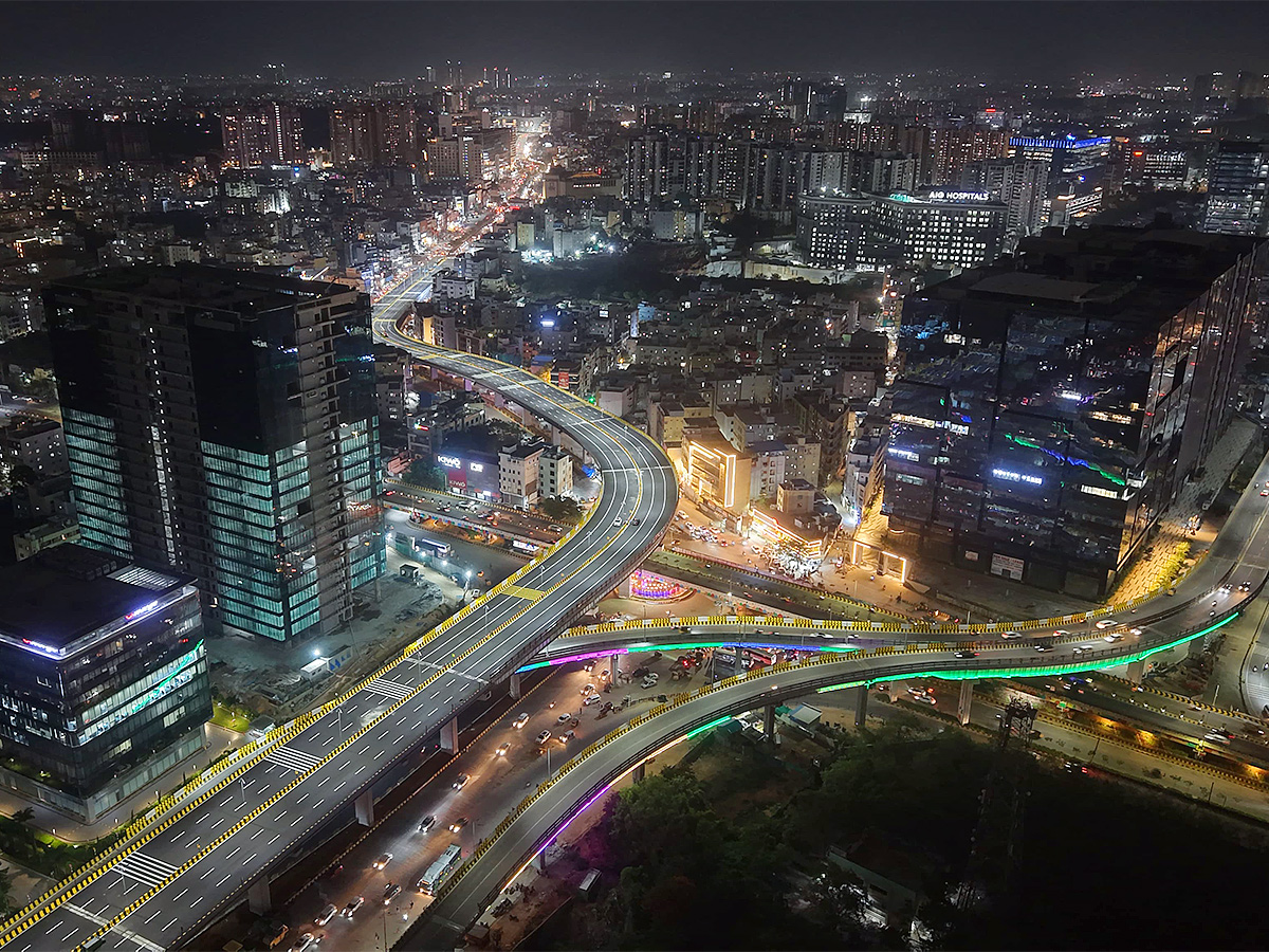 Hyderabad : PJR Flyover Connecting Kondapur and Gachibowli Photos1