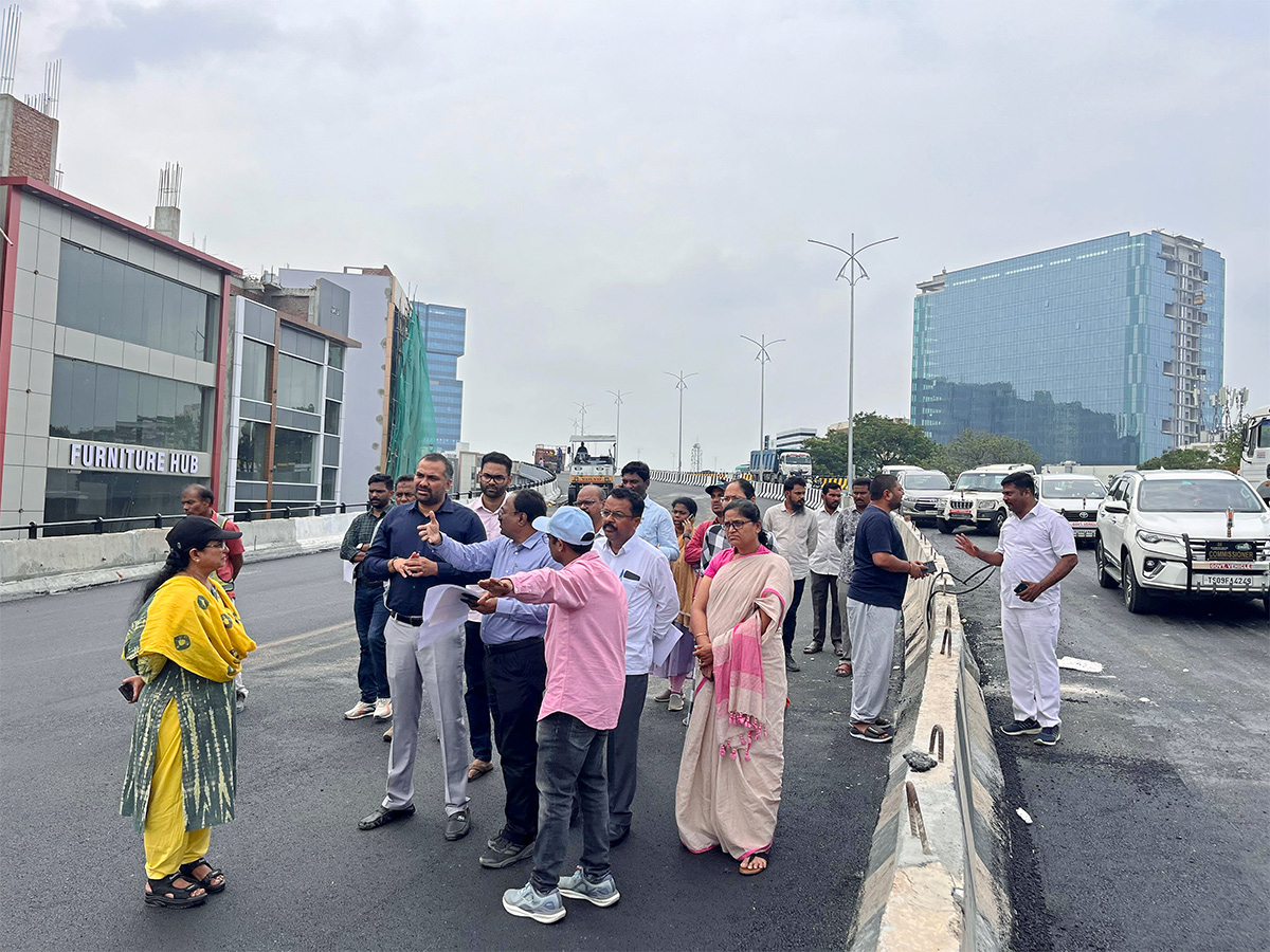 Hyderabad : PJR Flyover Connecting Kondapur and Gachibowli Photos12