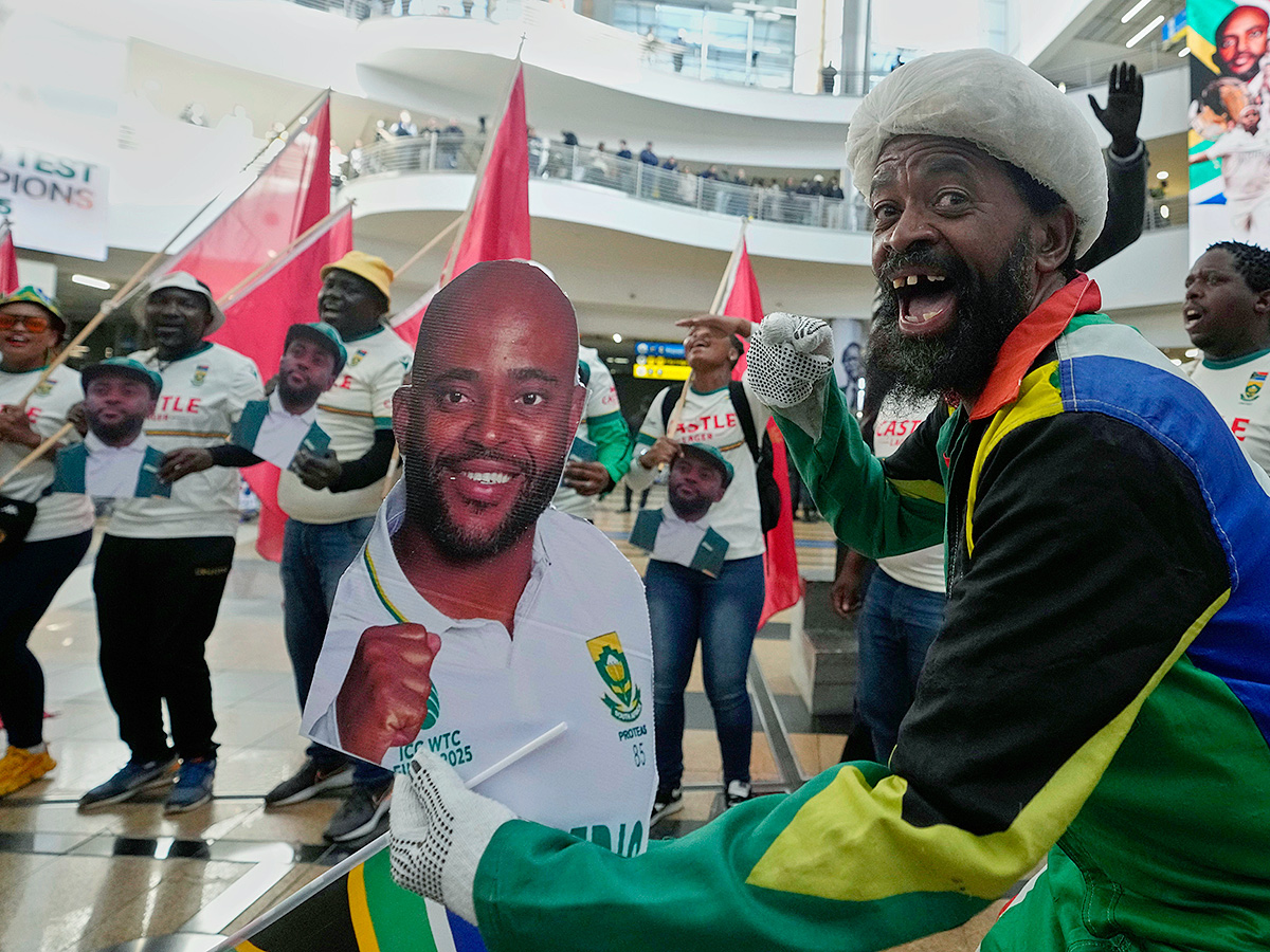 South Africa Team Gets Grand Welcome After Winning World Test Championship At Lord's11