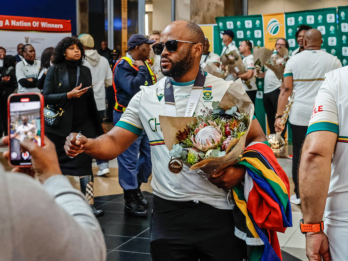 South Africa Team Gets Grand Welcome After Winning World Test Championship At Lord's21