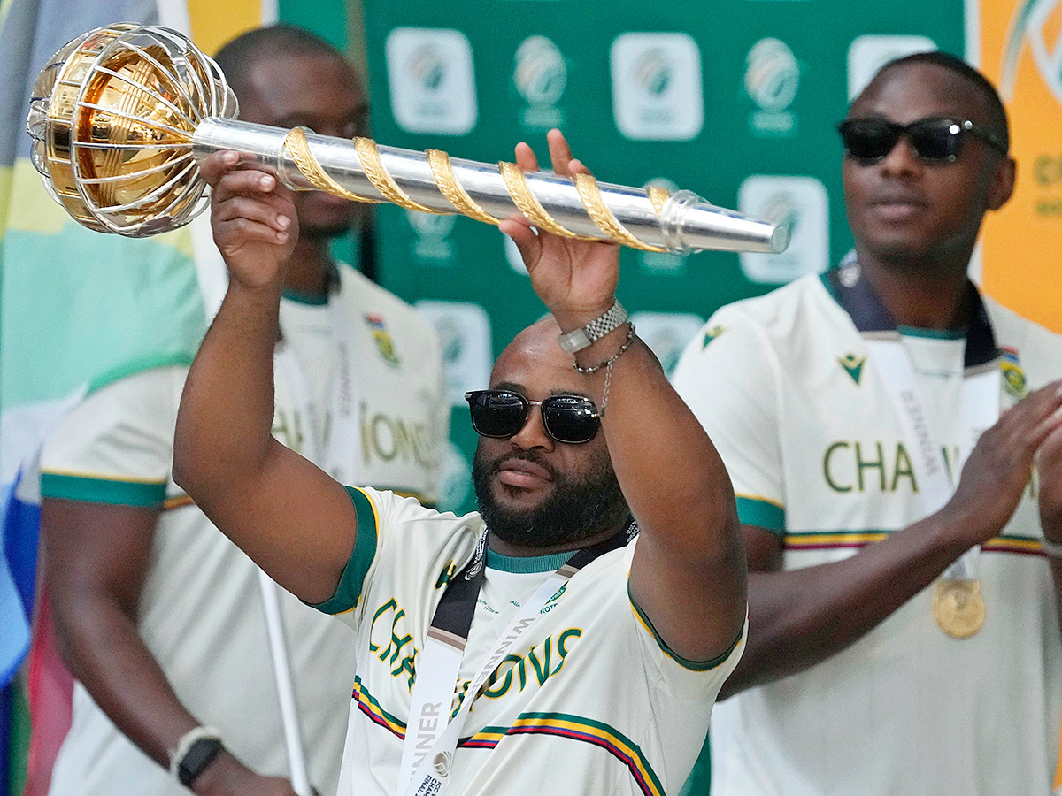 South Africa Team Gets Grand Welcome After Winning World Test Championship At Lord's2